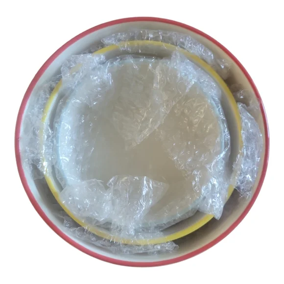 3 PIONEER WOMAN Floral Bird Round Stoneware Casserole Serving Bake Ware Bowls - Picture 11 of 11